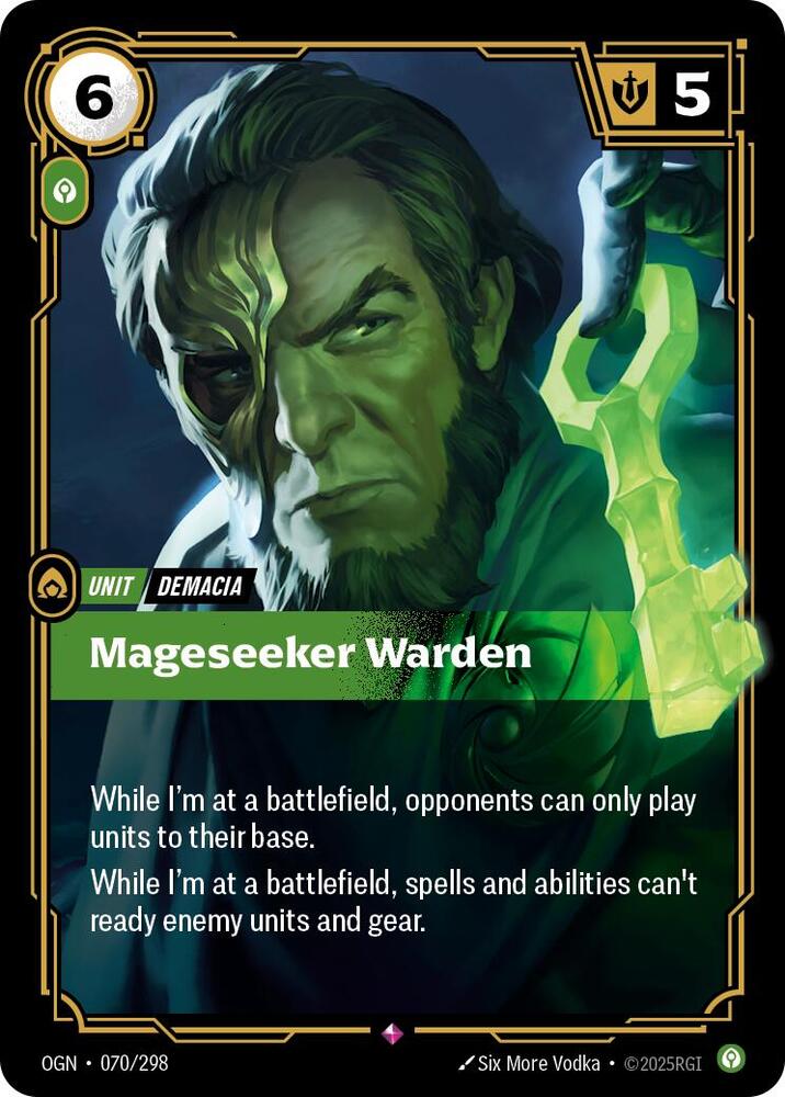 Mageseeker Warden - 070/298 - Rare