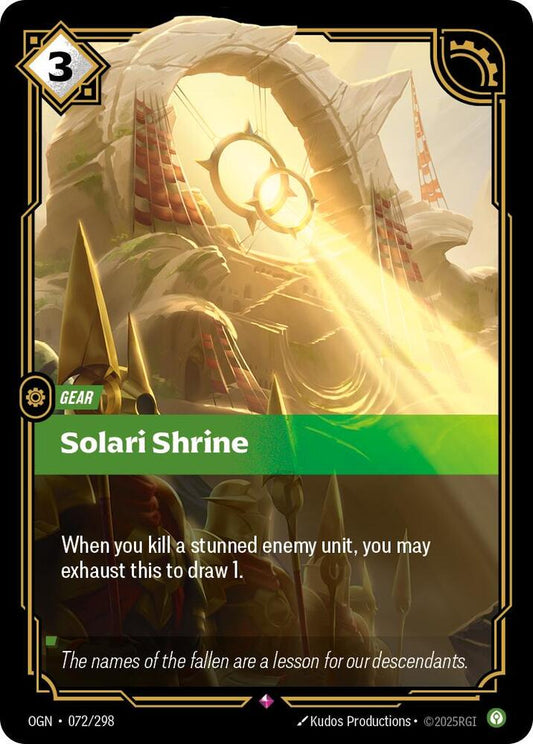 Solari Shrine - 072/298 - Rare