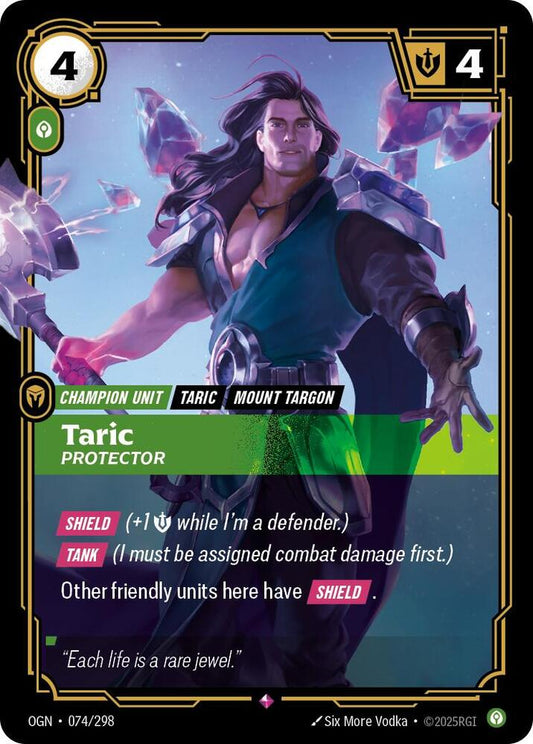 Taric - Protector - 074/298 - Rare