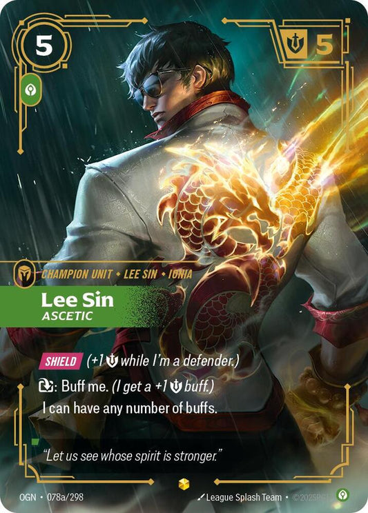 Lee Sin - Ascetic - 078a/298 - Showcase