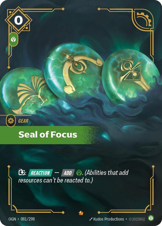 Seal of Focus - 081/298 - Epic
