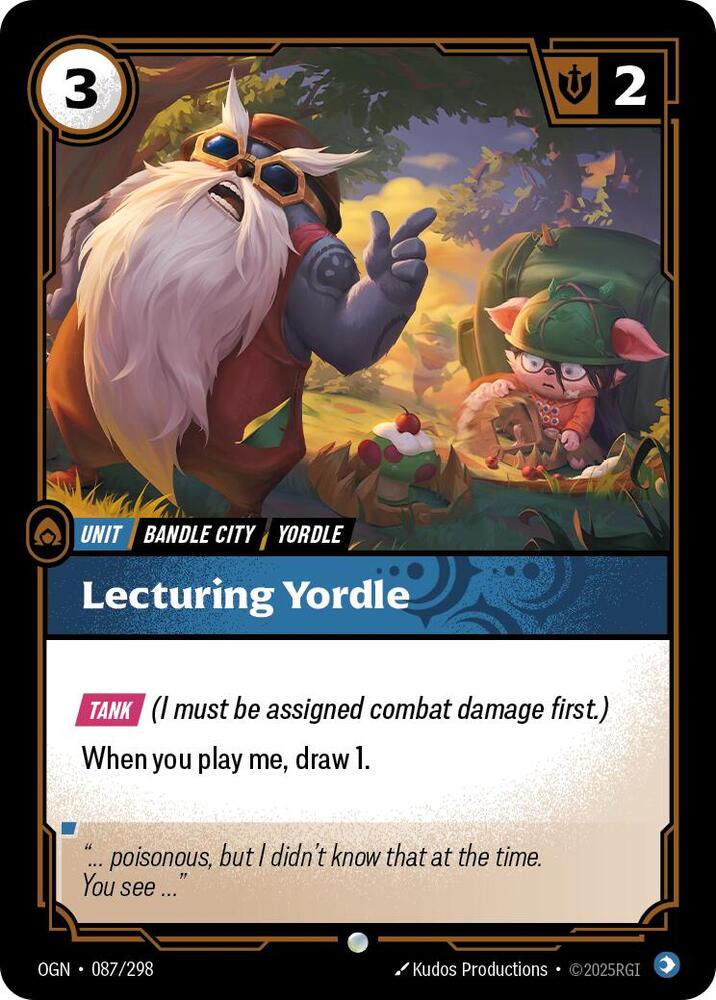 Lecturing Yordle - 087/298 - Common