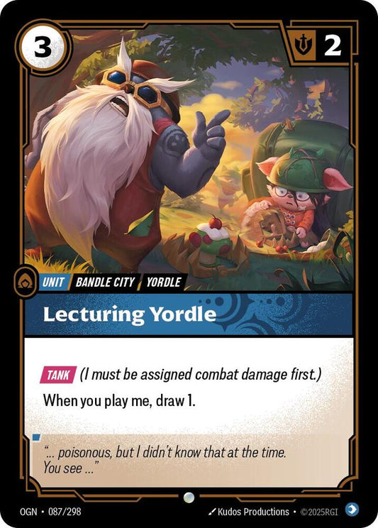 Lecturing Yordle - 087/298 - Common