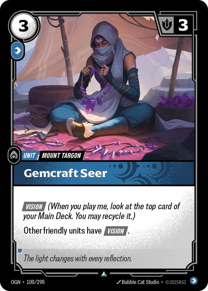 Gemcraft Seer - 100/298 - Uncommon