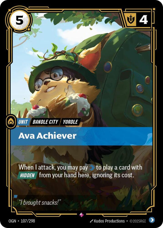 Ava Achiever - 107/298 - Rare