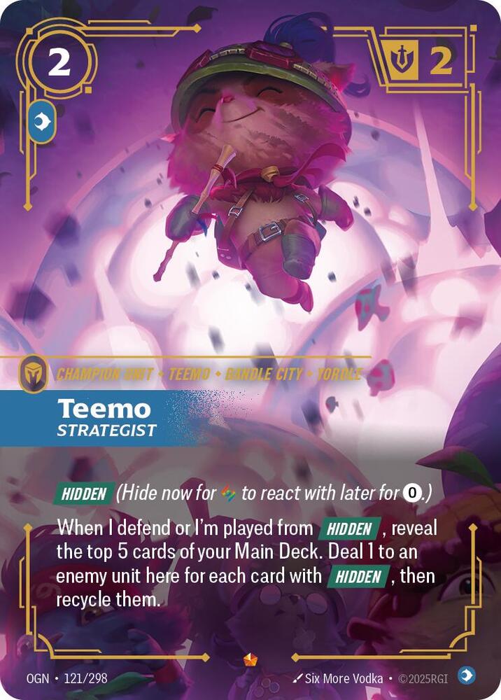 Teemo - Strategist - 121/298 - Epic