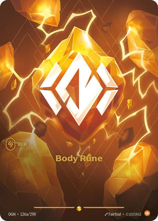 Body Rune - 126a/298 - Showcase