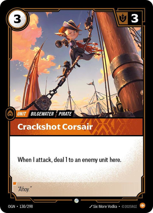 Crackshot Corsair - 130/298 - Common