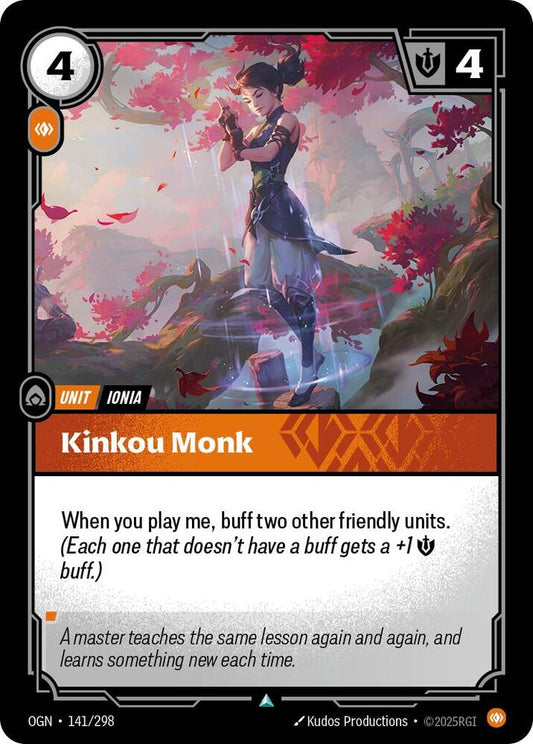 Kinkou Monk - 141/298 - Uncommon