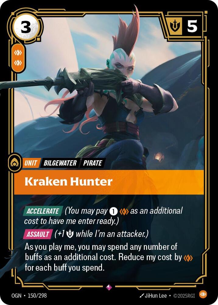Kraken Hunter - 150/298 - Rare