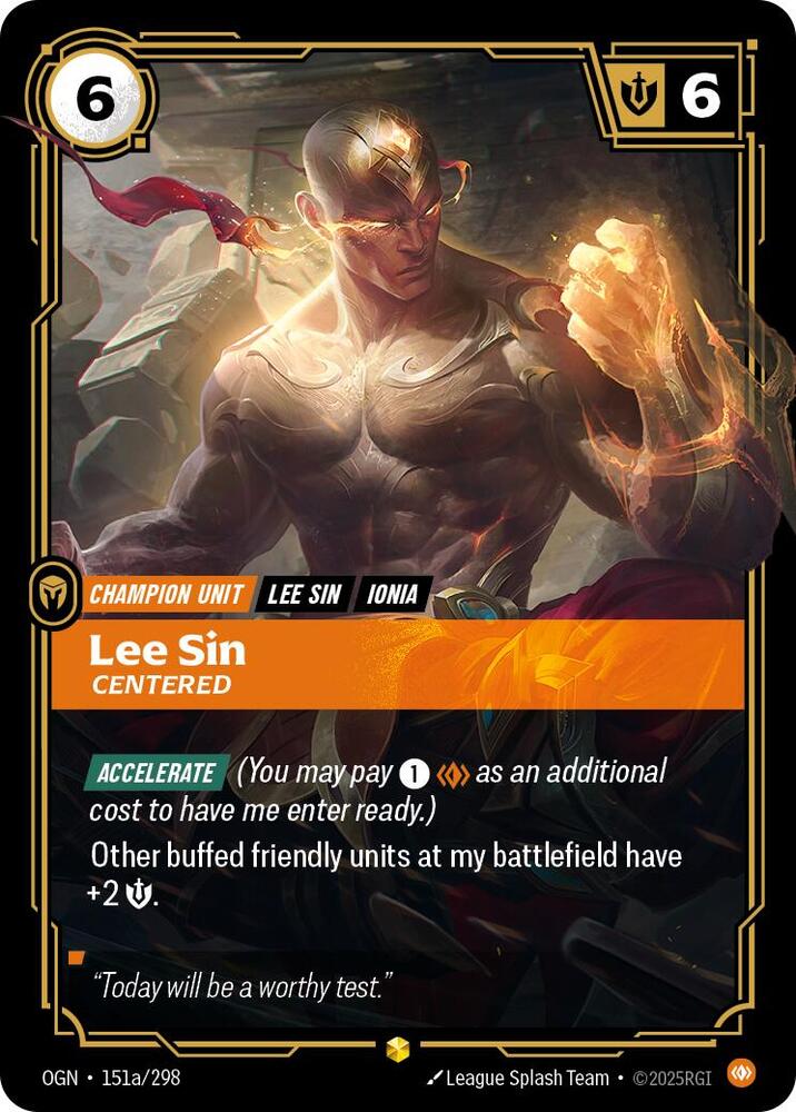 Lee Sin - Centered - 151a/298 - Showcase