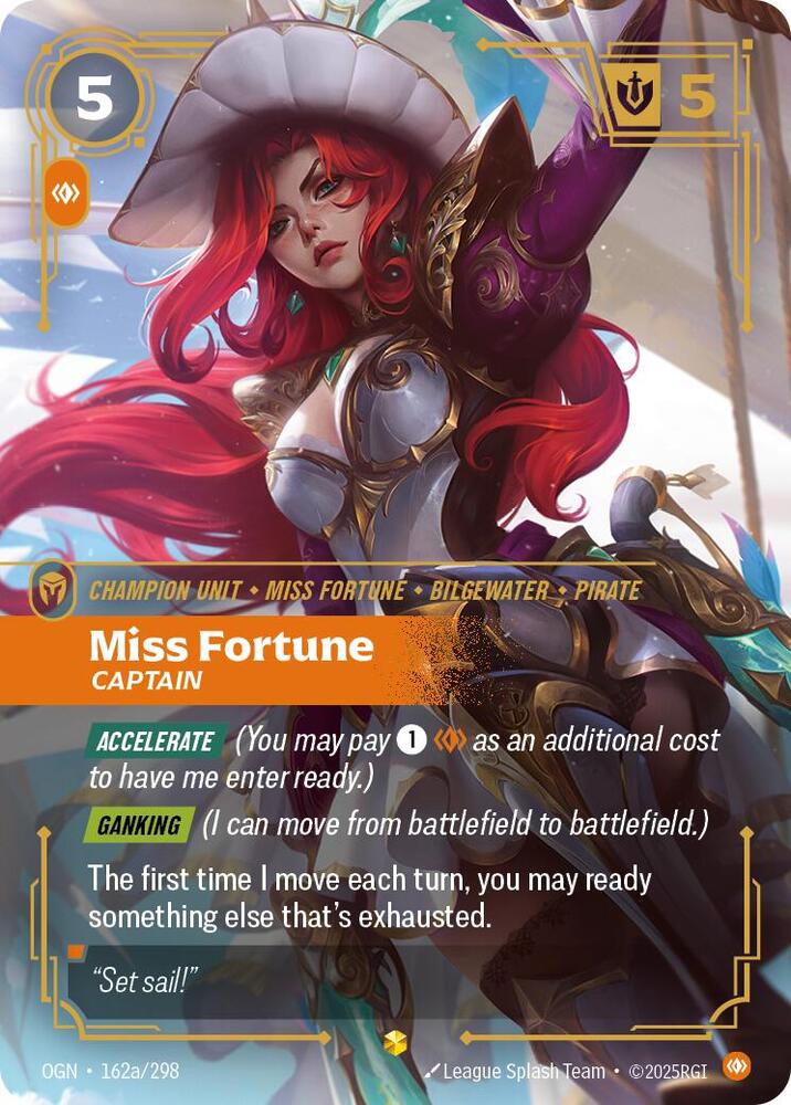 Miss Fortune - Captain - 162a/298 - Showcase