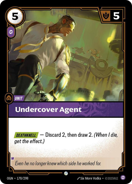 Undercover Agent - 178/298 - Common