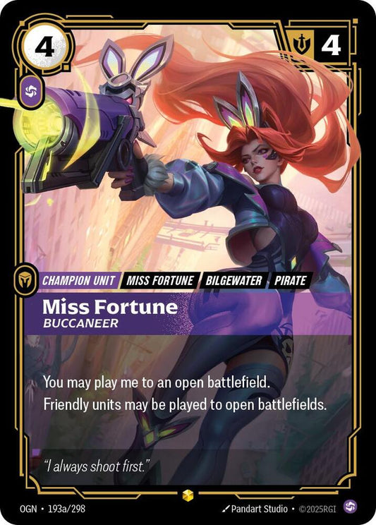 Miss Fortune - Buccaneer - 193a/298 - Showcase
