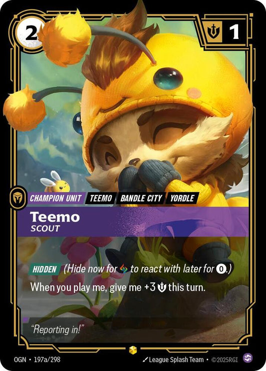 Teemo - Scout - 197a/298 - Showcase