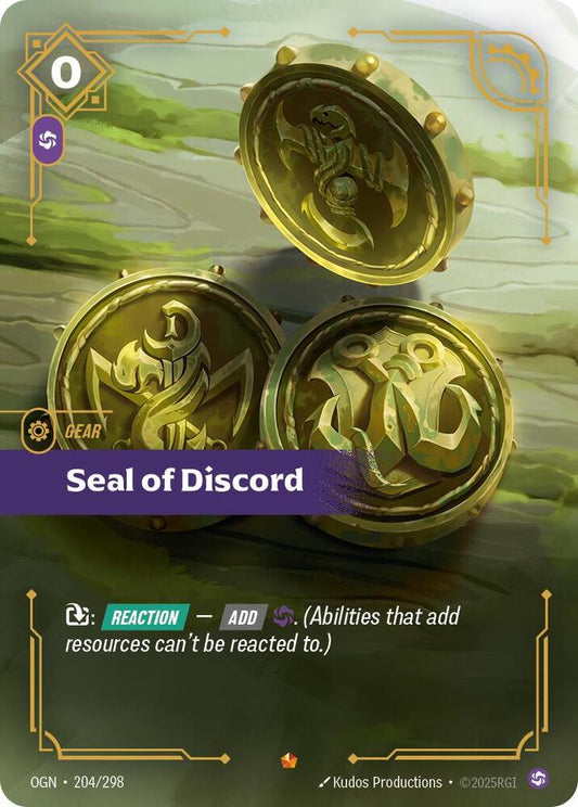 Seal of Discord - 204/298 - Epic
