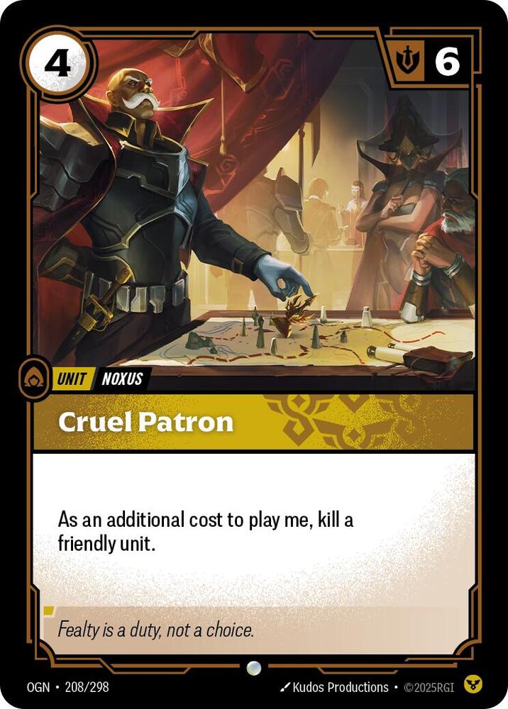 Cruel Patron - 208/298 - Common
