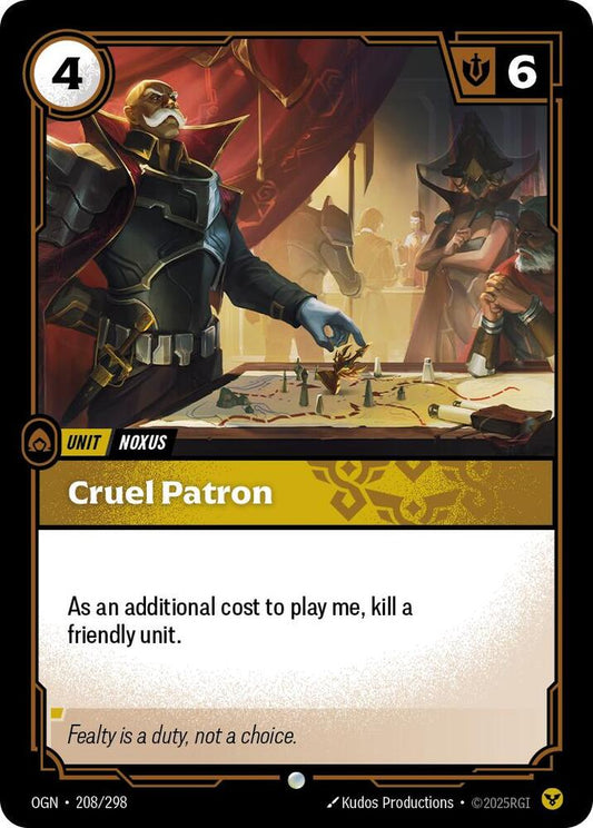 Cruel Patron - 208/298 - Common