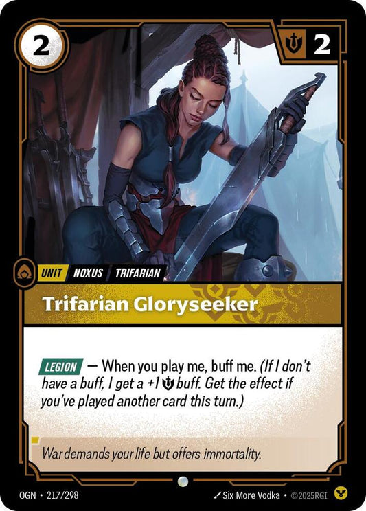 Trifarian Gloryseeker - 217/298 - Common