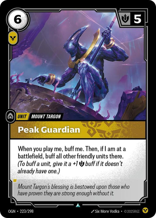 Peak Guardian - 223/298 - Uncommon