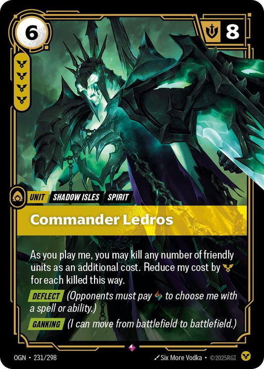 Commander Ledros - 231/298 - Rare