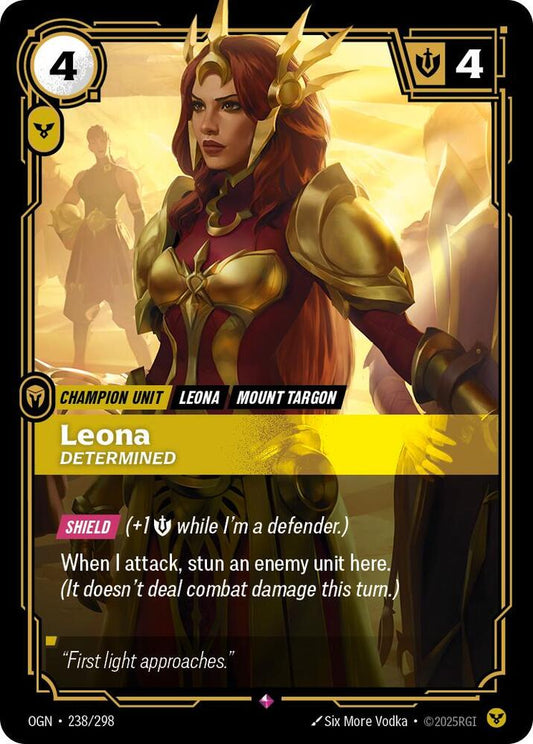 Leona - Determined - 238/298 - Rare