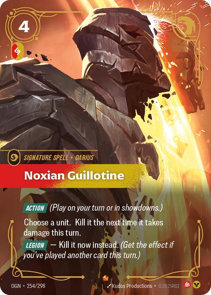 Noxian Guillotine - 254/298 - Epic
