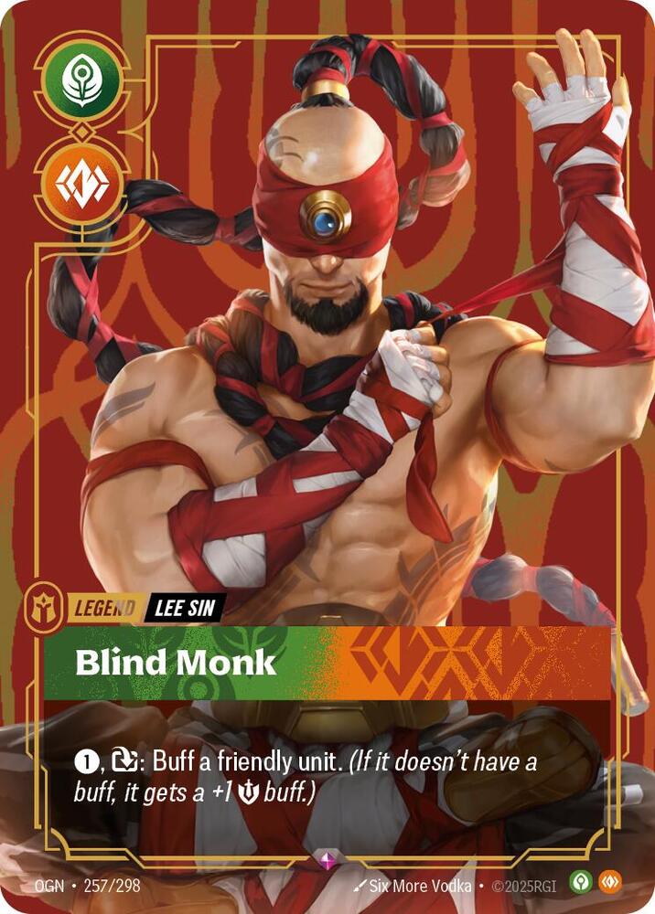 Lee Sin - Blind Monk - 257/298 - Rare