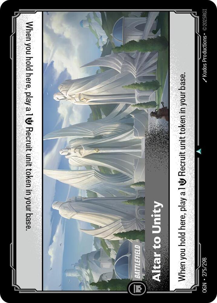 Altar to Unity - 275/298 - Uncommon