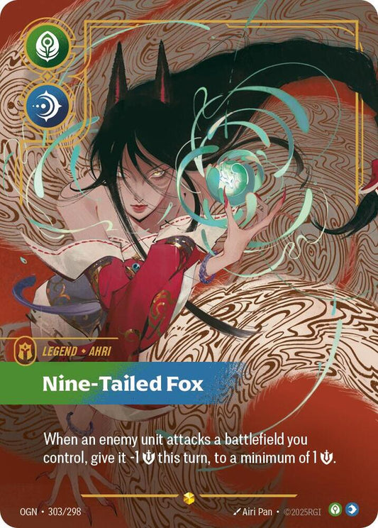 Ahri - Nine-Tailed Fox - 303/298 - Showcase