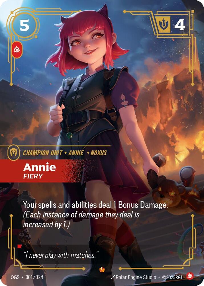 Annie - Fiery - 001/024 - Epic