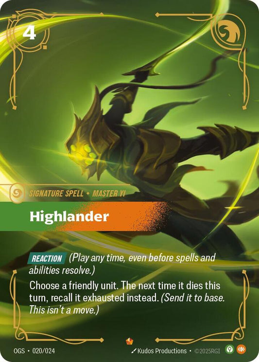 Highlander - 020/024 - Epic