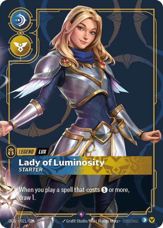 Lux - Lady of Luminosity (Starter) - 021/024 - Rare