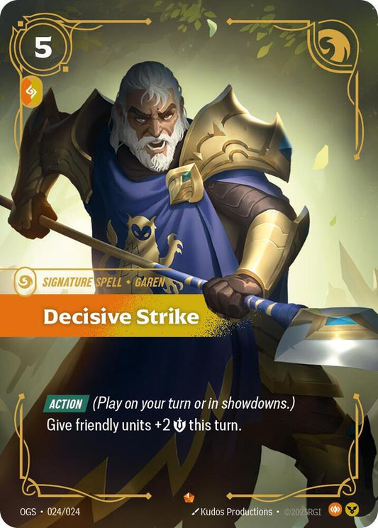 Decisive Strike - 024/024 - Epic
