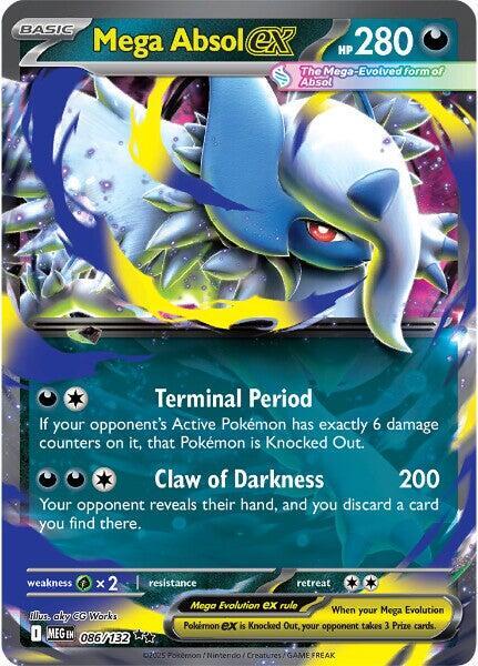 Mega Absol ex - 086/132 - Double Rare