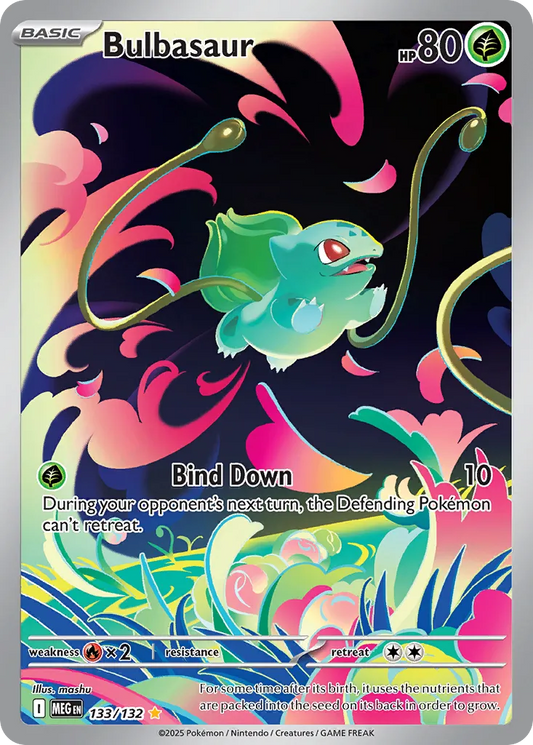 Bulbasaur - 133/132 - Illustration Rare
