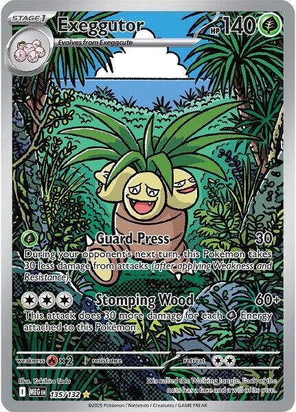 Exeggutor - 135/132 - Illustration Rare