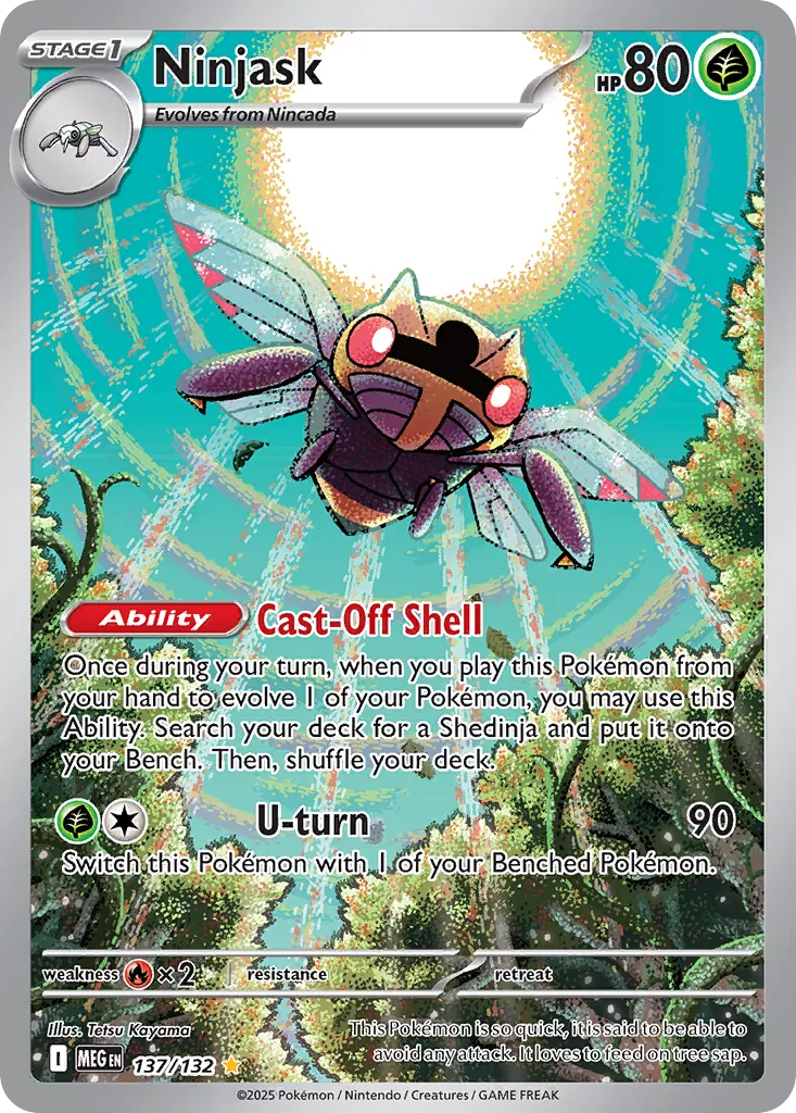 Ninjask - 137/132 - Illustration Rare