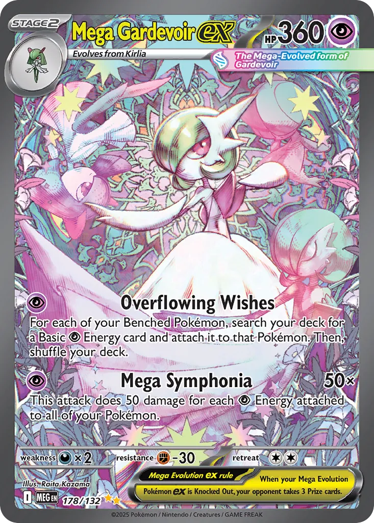 Mega Gardevoir ex - 178/132 - Special Illustration Rare