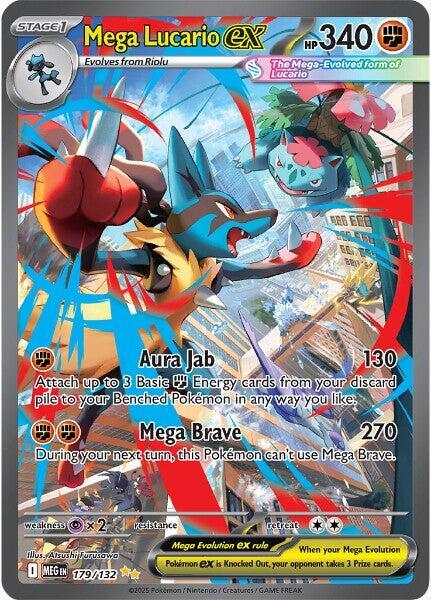Mega Lucario ex - 179/132 - Special Illustration Rare