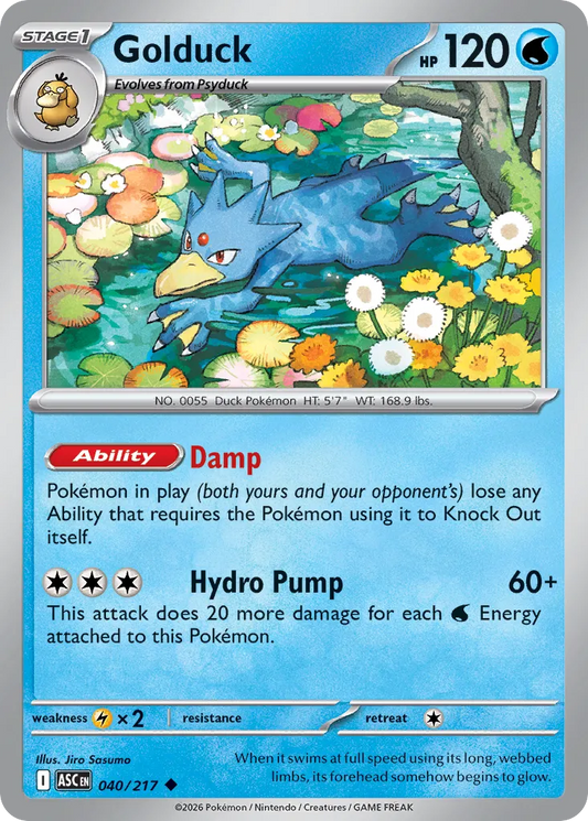 Golduck - 040/217 - Uncommon