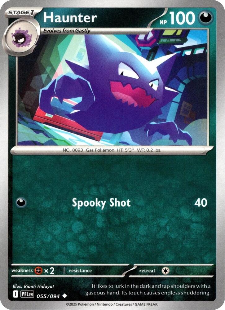 Haunter - 055/094 - Uncommon