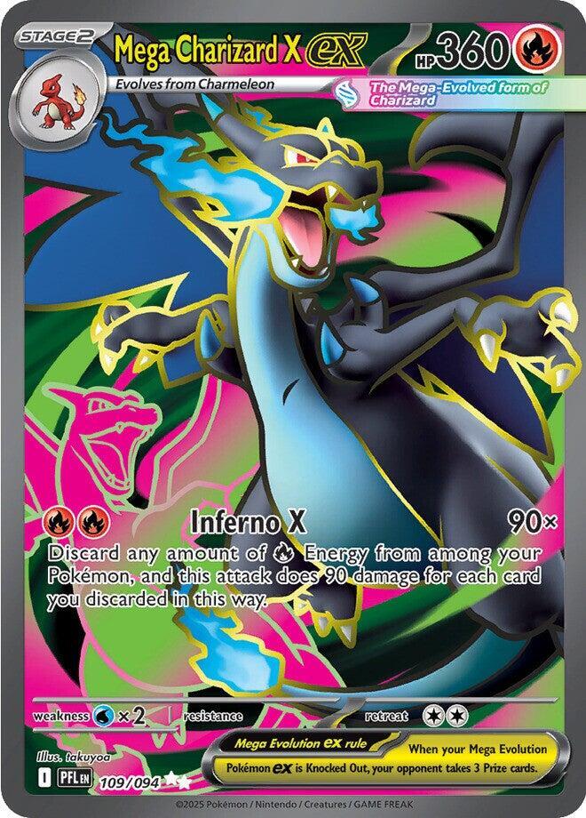 Mega Charizard X ex - 109/094 - Ultra Rare