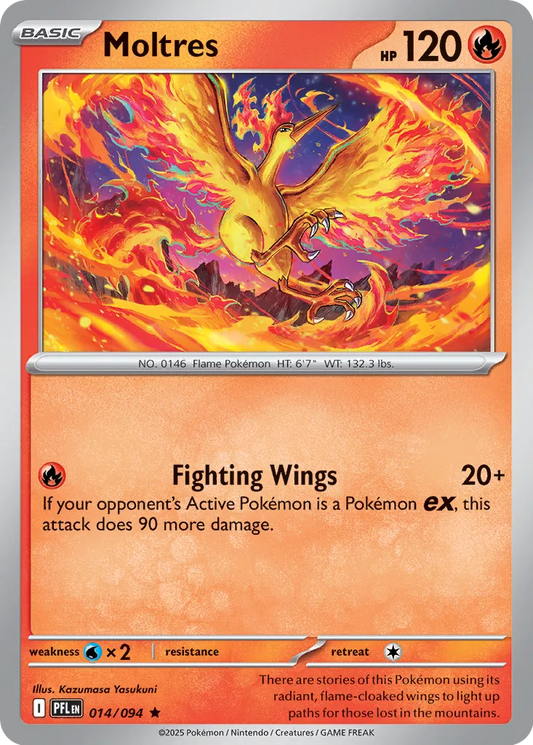 Moltres - 014/094 - Rare