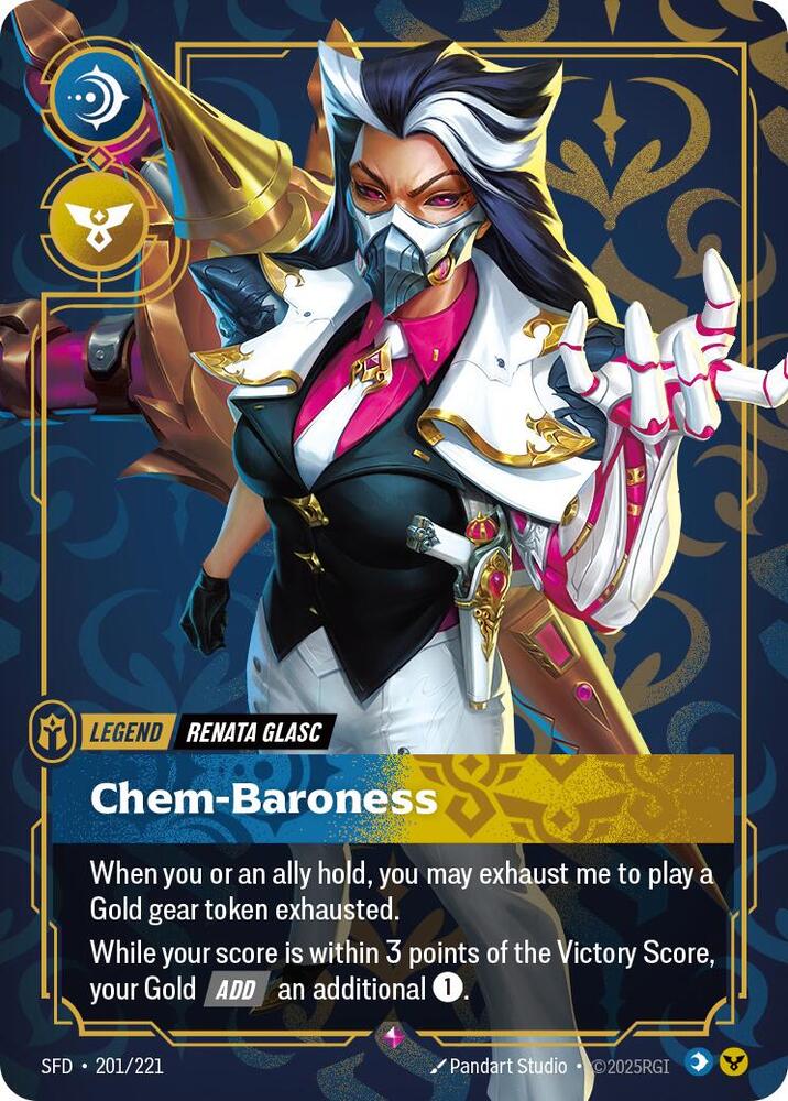 Renata Glasc - Chem-Baroness - 201/221 - Rare