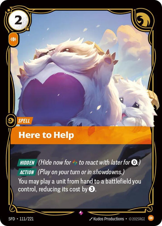 Here to Help - 111/221 - Rare