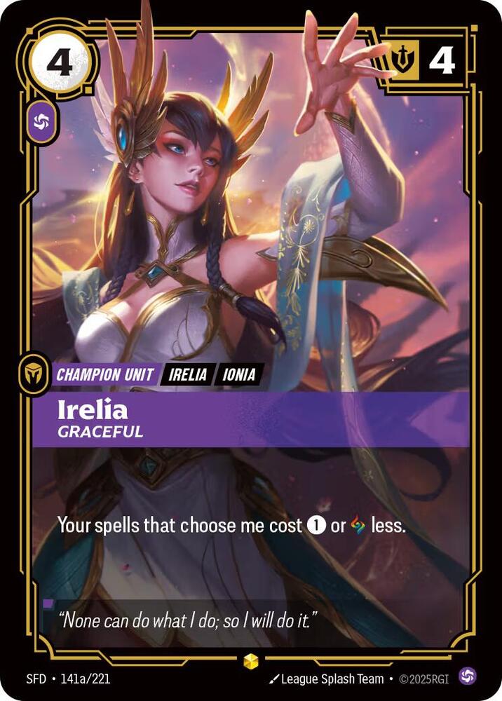 Irelia - Graceful - 141a/221 - Showcase