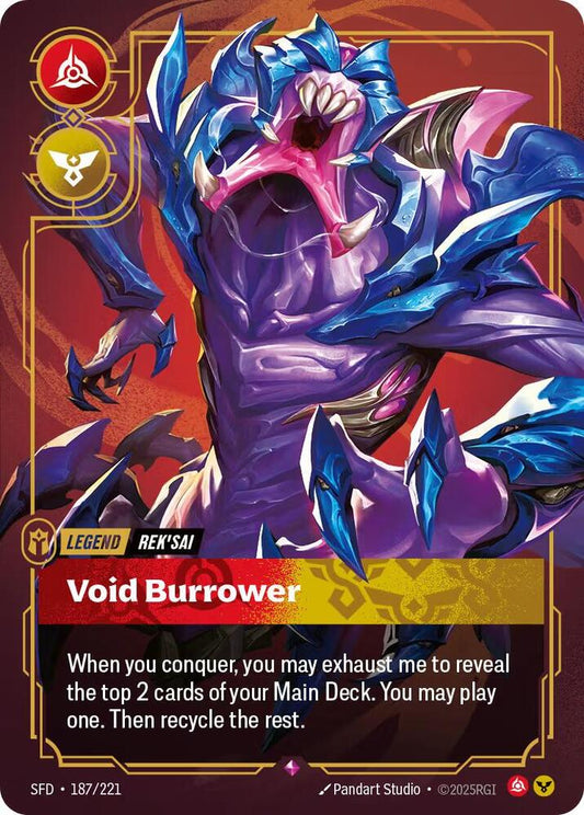 Rek'sai - Void Burrower - 187/221 - Rare