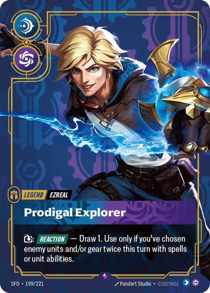 Ezreal - Prodigal Explorer - 199/221 - Rare