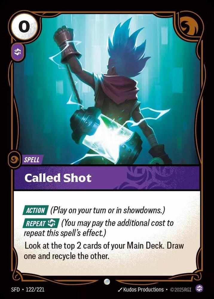 Called Shot - 122/221 - Common